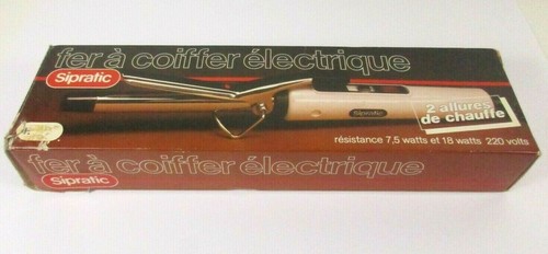Ancien Fer à Lisser Fer à Coiffer électrique Sipratic Vintage Monoprix Babyliss - Imagen 2 de 5