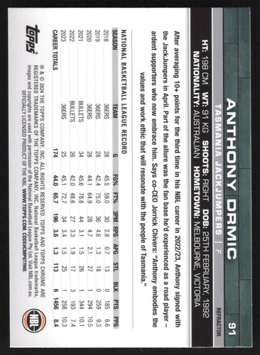 2023-24 NBL Topps Chrome - REFRACTOR BASE - Complete Your Set Pick a Card - Picture 73 of 77