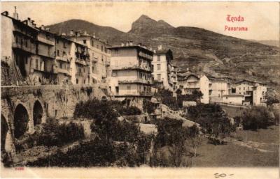 CPA AK Tenda Panorama ITALY (540005)