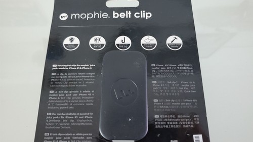 Belt Clip Holster for Mophie Juice Pack Rotating Case 5"X2.5" - Picture 5 of 5