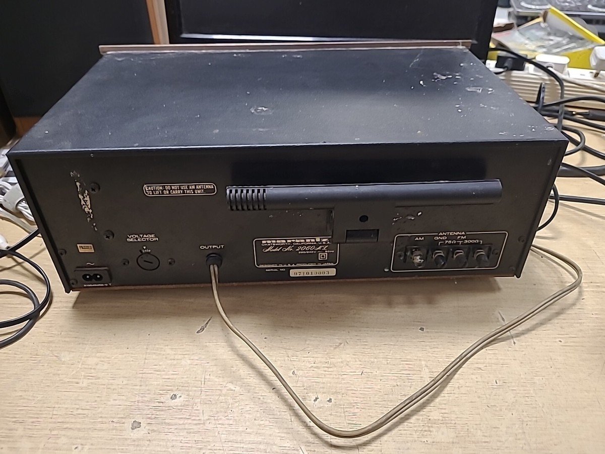 Rare Marantz 2060ML Hifi Stéréo Tuner FM/MW Radio Récepteur