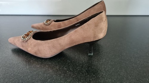 Damenschuhe Pumps braun Damen Größe 41 - neuwertig - Bild 3 von 8