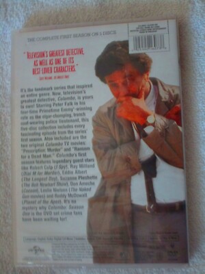 (未使用･未開封品)Columbo: Season One/ [DVD] COLUMBO - Complete First 1 One Season - DVD- Missing Insert
