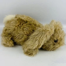 Vintage Dakin Fuzzy Bunny Hand Puppet Plush 1983 12" Rabbit Floppy Ears