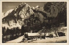 Postcard postcard front fire with high gold GERMANY (1063489)