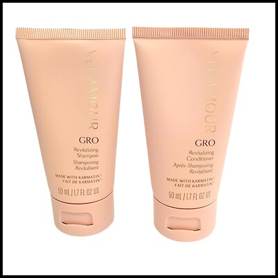 Vegamour GRO Revitalizing Shampoo and Conditioner Set 1.7 fl oz