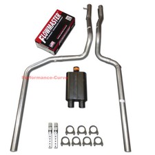 87-96 Ford F150 F250 4.9 5.0 5.8 Truck Dual Exhaust W Flowmaster Super 44