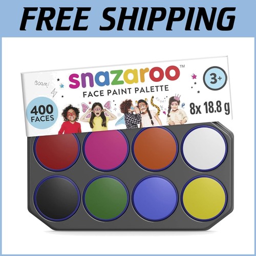Professionelle 8-farbige Gesichtsfarbenpalette: alle Hauttypen, leicht zu reinigen