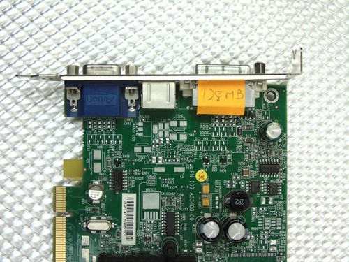 Dell 128MB DVI S-Video VGA PCIe Card PCI Adapter - F3988 0F3988 - Picture 4 of 11