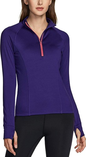 TSLA Women's Half Zip Pullover 