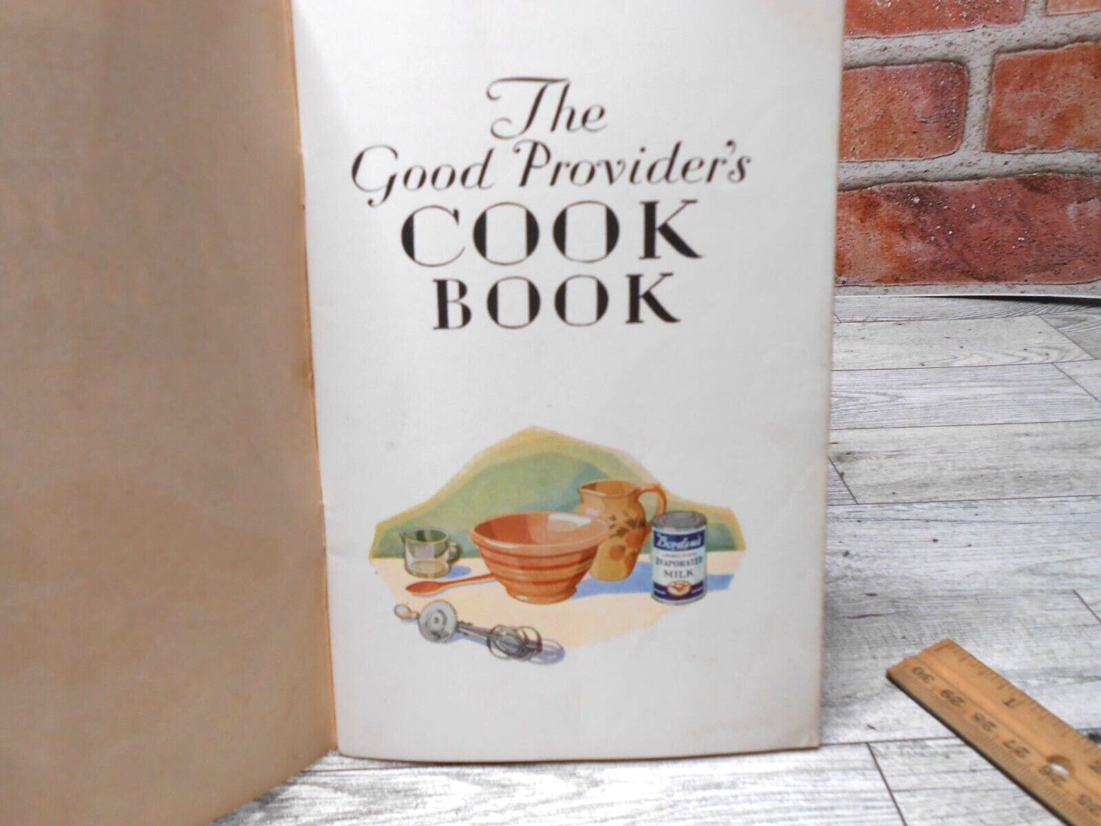 The Good Providers Cook Book Vintage 1930s–40s Recipe Book, Borden's Milk