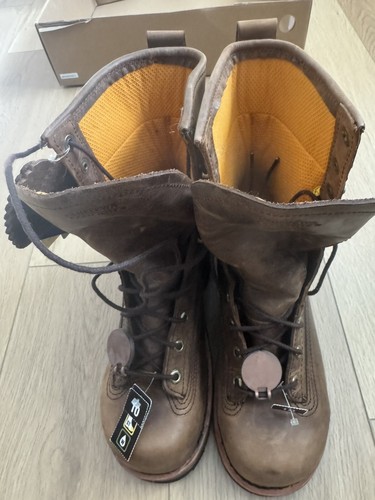 Chippewa Men's Paladin Waterproof Steel Toe Brown Logger Boots 73101 Size 10M - Picture 20 of 21