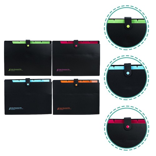 2 Pack Akkordeon -Dateipaket Ordner-Organizer Halter Für Dokumentenordner - Bild 12 von 12