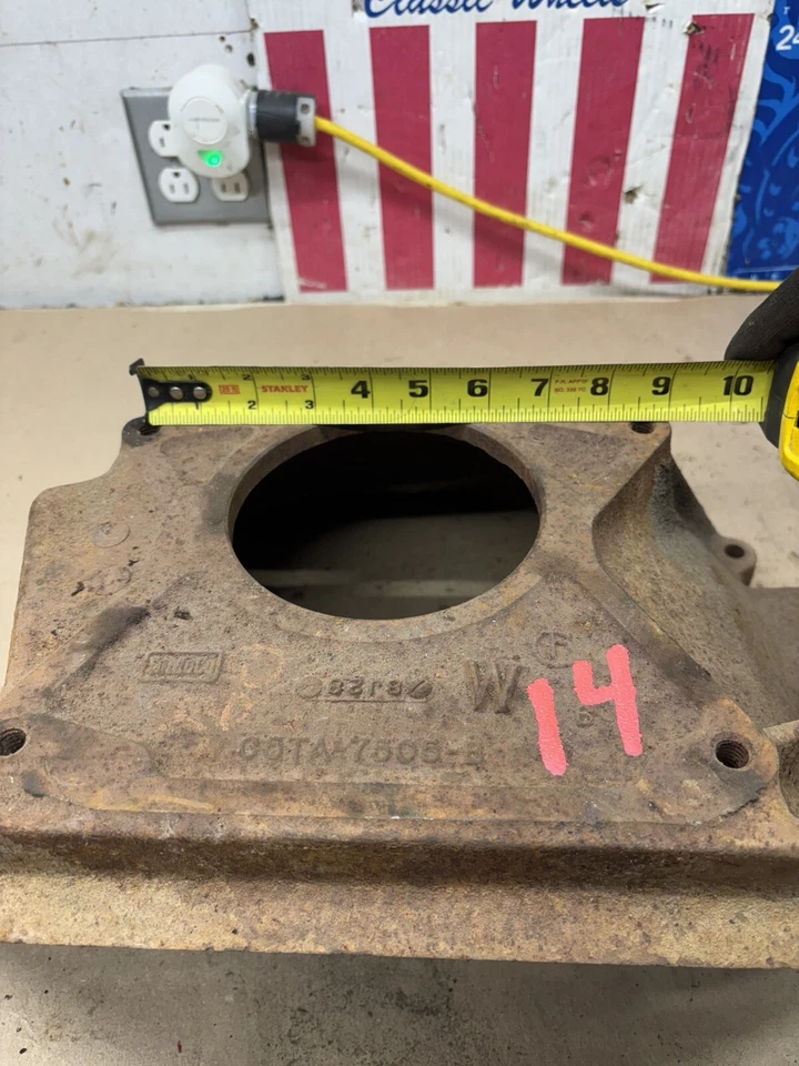 1965 66 1976 Ford F100 F150 F250 F350 352 360 390 BIG BLOCK FE BELLHOUSING - Imagem 4 de 4