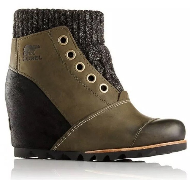 sorel lea wedge bootie