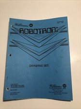 Robotron  2084 Arcade Game Schematic Drawing Set 1982 Original