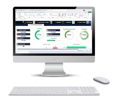 Project Control in Excel | Project Tracking in Excel | Project Tracker Template