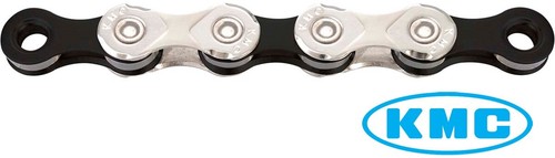 KMC X11 11 Speed Bike Chain - 118L - Black / Silver - Picture 2 of 2