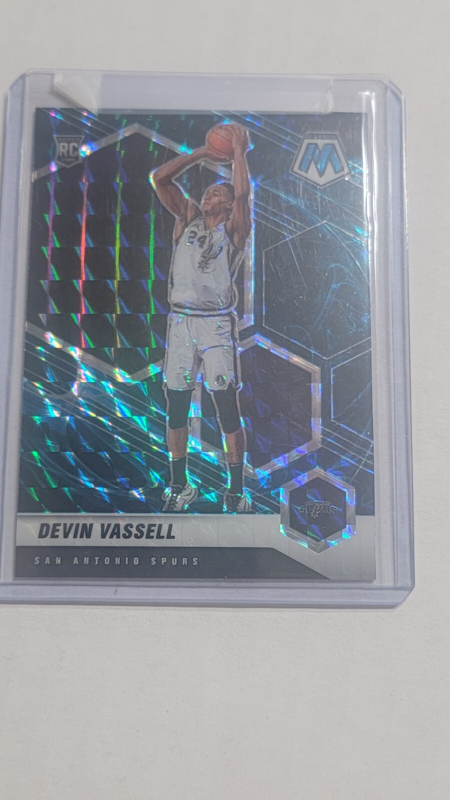 DEVIN VASSELL 2020-21 Mosaic #221 Genesis RC  CASE HIT SSP!!!