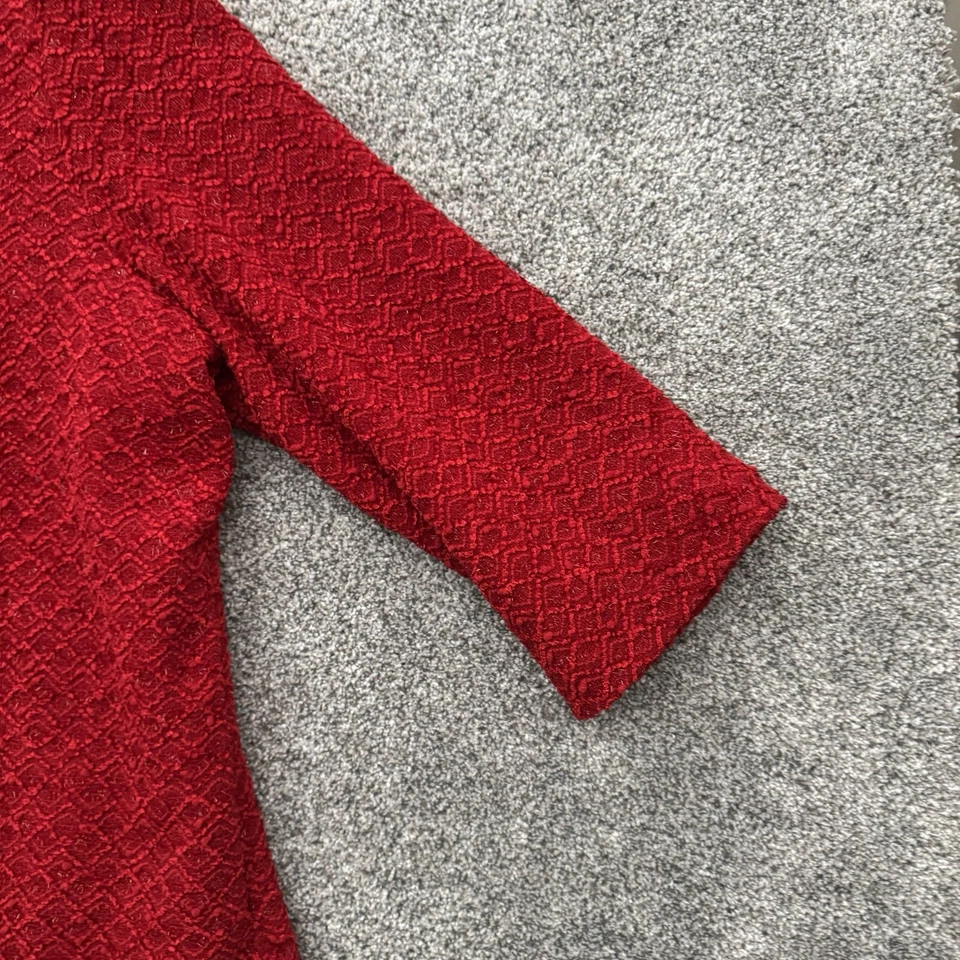 Vintage 90s Y2K Womens 18 Blazer Party Valentines Day Festive Sparkly Metallic - Image 3 of 4