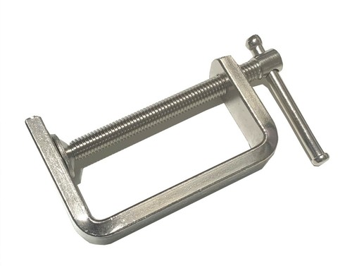 3" C-Clamp Heavy Duty Steel 63mm Jaw capacity Hobby DIY Carpentry Etc. - Picture 2 of 3