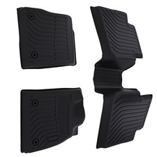 Black All-weather Floor Mats For Chevrolet Impala 2014-2020 Tpe Car Carpet Black All-weather Floor Mats For Chevrolet Impala 2014-2020 Tpe Car Carpet