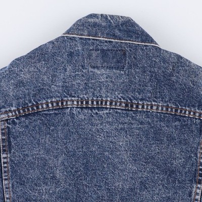 ★USA製 Levi's Chemical Wash Denim Jacket Vintage 90'S Levi's Chemical Wash Denim Jacket Made in the