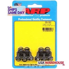 Arp 200-1502, Set of 10 Black Chromoly Chevy Timing Cover Bolt Kit Performance