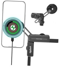 Wireless Charger Phone Mount,Screen Clip Phone Holder,Magnetic Car Charger