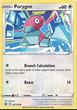 Porygon 140/196 - Lost Origin Reverse Holo - NM