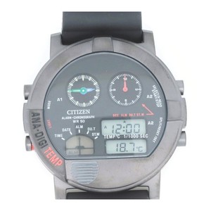 Citizen Record Label Analog-DigiTemp JG0074-11E Men's Watch