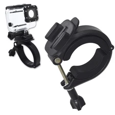 For GoPro Clamp Mount Cage Roll Fits 3/4/5/6/7 /8/9/10/ 11/12 Rally Race Black ☾