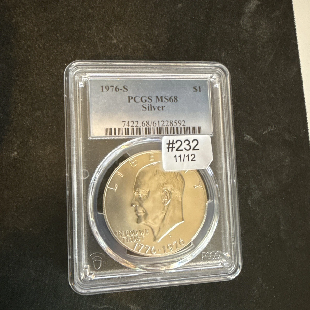 MS 68 Graded 1976 Eisenhower Dollars (1971-1978) for sale | eBay