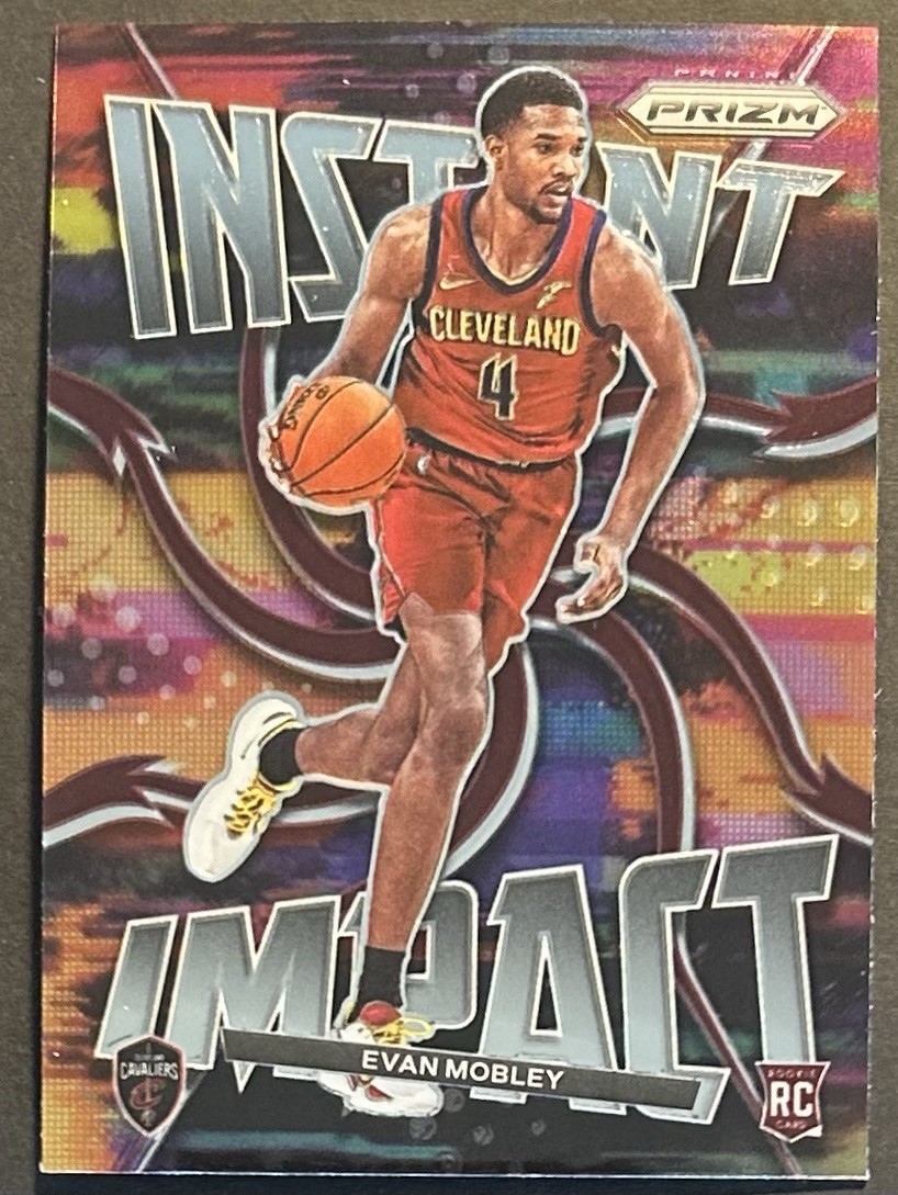 Panini 2021-22 Prizm Evan Mobley #10 Instant Impact Rookie Insert Cavaliers