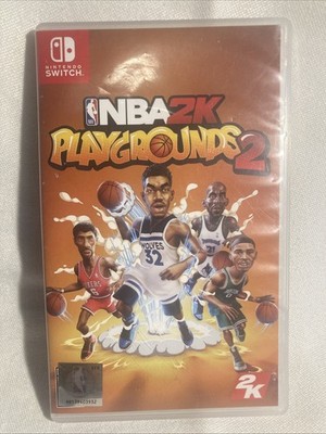 NBA 2K Playgrounds 2 Nintendo Switch 2018 Excellent Condition