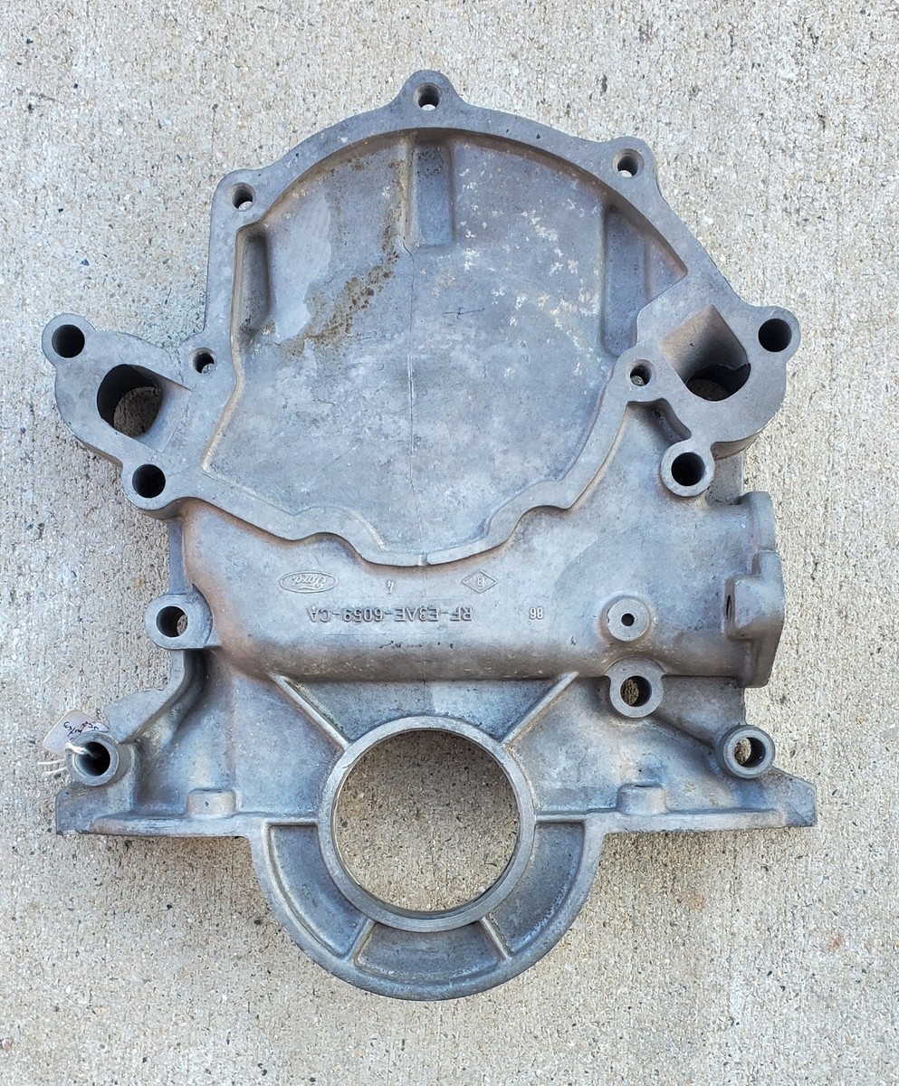 Nice Timing cover RF-E3AE-6059-CA Ford Mustang 302 351W 5.0 83 84