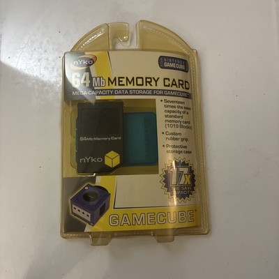  Nintendo Nyko GameCube 8MB High Capacity Storage Memory Card