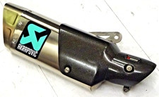 YAMAHA  YZF R1M R1-M MT-10 MT10 AKRAPOVIC  TITANIUM EXHAUST END CAN  SILENCER
