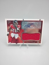 2015 Panini Donruss Signature Series Rookie Jerseys Tevin Coleman #491 RPA Card. rookie card picture