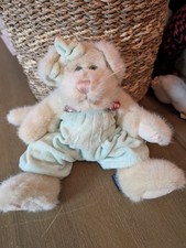 The Boyds Bears Collection White Plush Cat 11". Purrkins