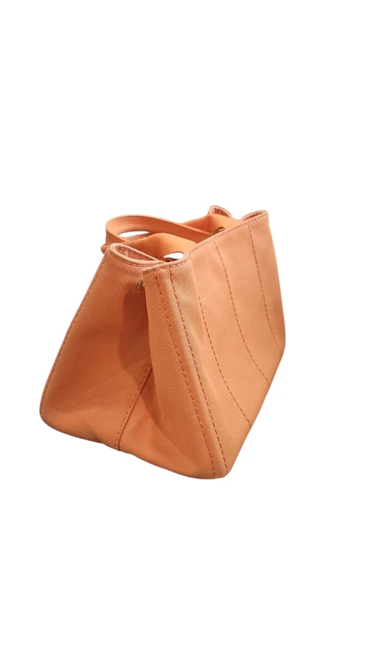 Bolsa de mão PRADA Canapa lona quase em perfeito estado usada apenas 2x - Imagem 4 de 4