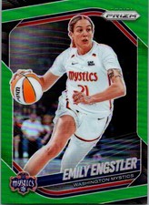 Emily Engstler 2025 Panini Prizm WNBA Green #84 Washington Mystics