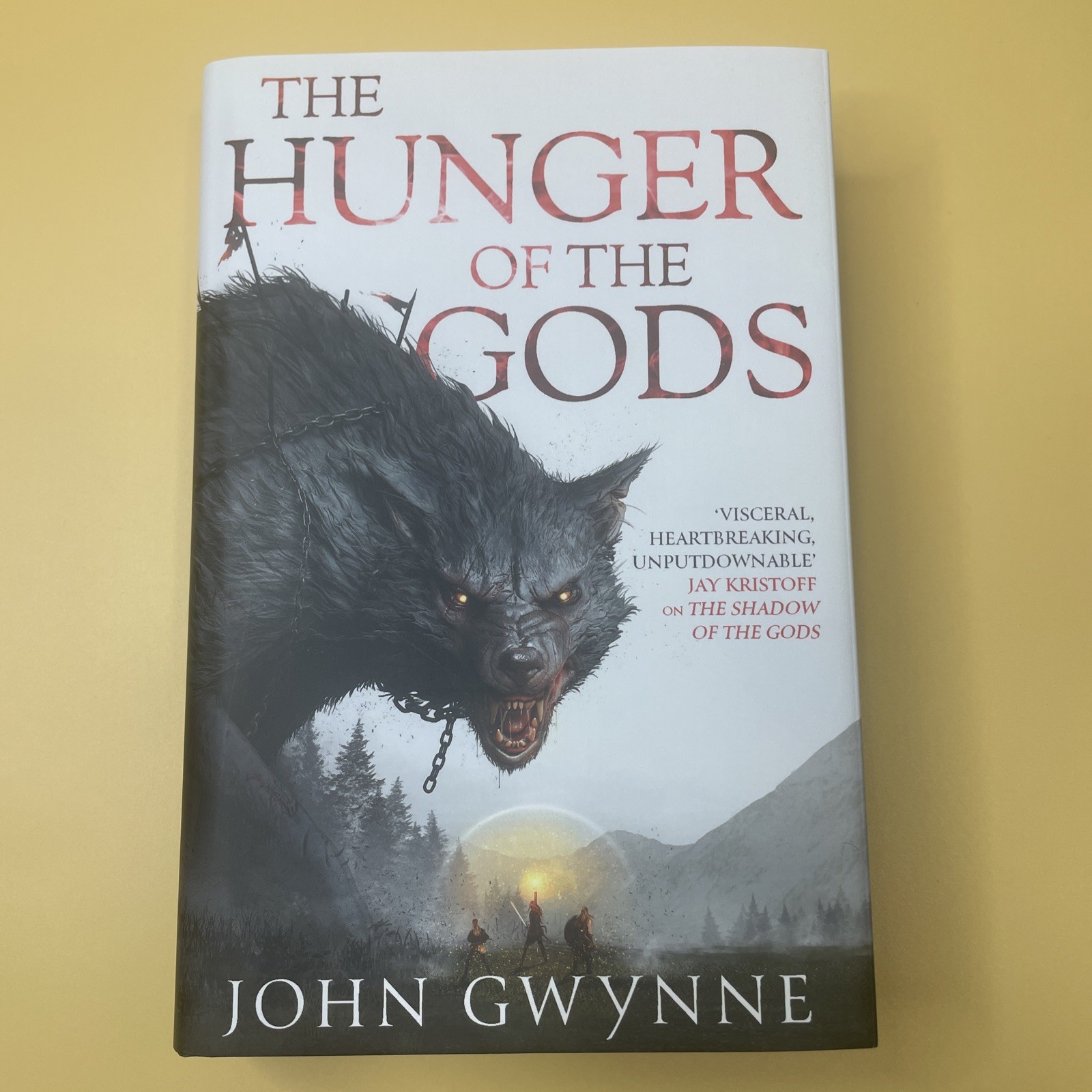 The Hunger of the Gods : Bloodsworn Saga John Gwynne (1st/1st Signed Hardcover)