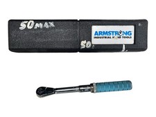 Armstrong 64-031 14 Drive Micrometer Torque Wrench 5-50 Inlb L Ppj064786 Armstrong 64-031 14 Drive Micrometer Torque Wrench 5-50 Inlb L Ppj064786