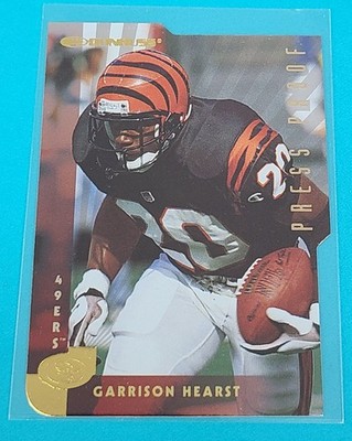 1997 Donruss Press Proofs Gold Die Cuts /500 #120 Garrison Hearst 49ers Card C7