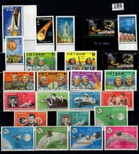 /// PARAGUAY, VIETNAM, MALI, TURKS AND CAICOS ISLANDS 1983 - MNH - SPACE