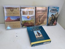 5 Western Audiobook Lot Louis L'Amour Hondo 5-CD Set 4 New Sealed Audio Cassette