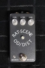 Ratscene guitar od/distortion effect pedal custom made/hand built in USA