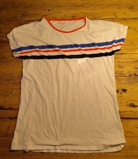 T-shirt Tchibo WKND Kinder Weiß mit Streifen...