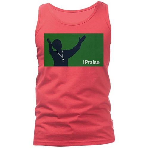 Camiseta sin mangas I Praise Christian Religious God Biblia Iglesia Jesucristo - Imagen 8 de 11